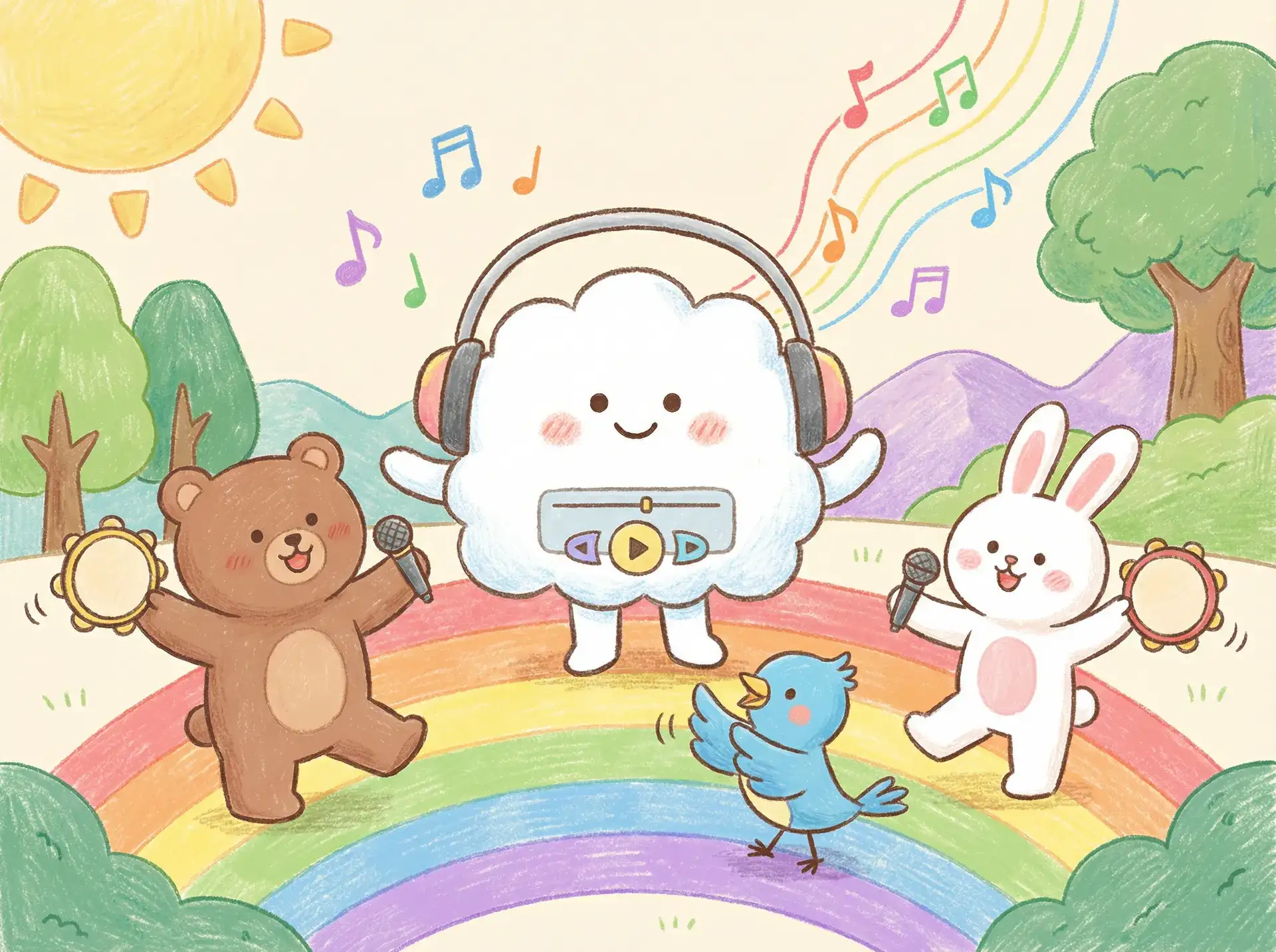 小朋友的音乐绘画 - 阿v2019天堂官网 艺术启蒙